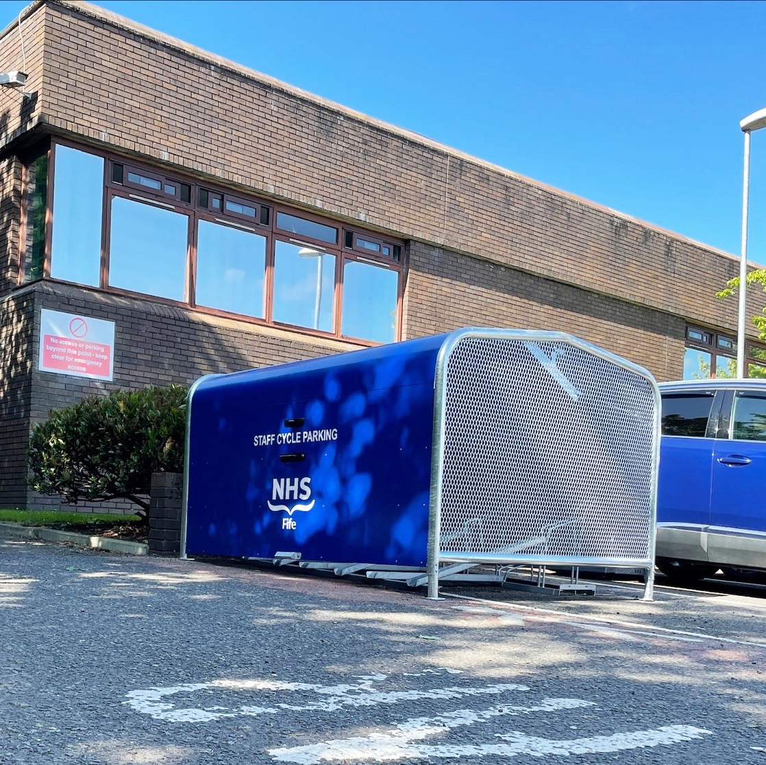 Bike Hangar NHS Fife